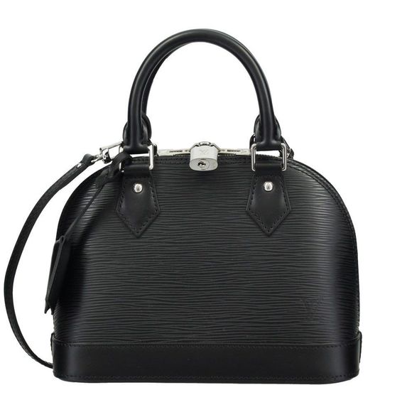 Louis Vuitton Handbags - Louis Vuitton Alma Epi Leather Noir Black BB Shoulder Bag Handbag